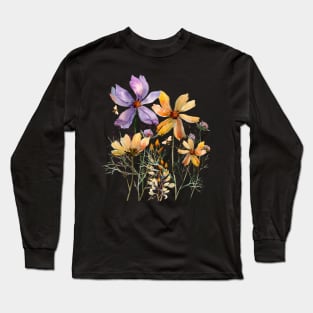 sunshine summer days flowers Long Sleeve T-Shirt